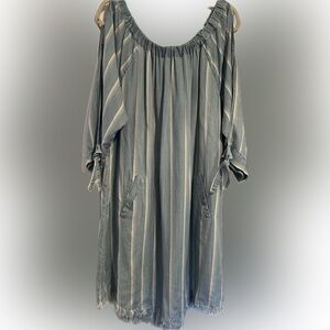 Standard Grace soft denim dress NWT